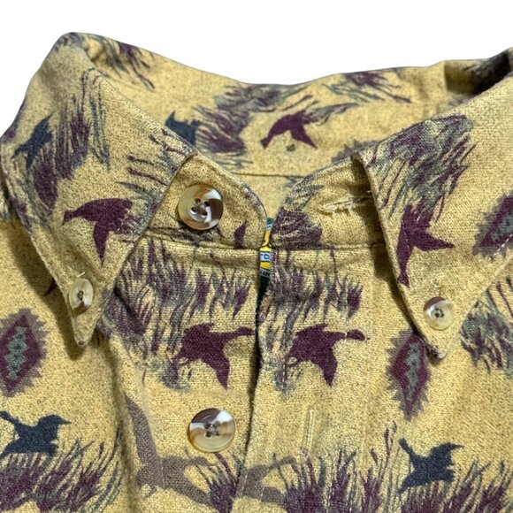 Vintage Cabela’s Wildlife Pheasant Duck Hunting Button-Up – Size M – 90s - Picture 11 of 15